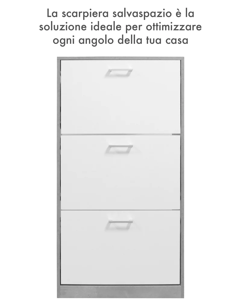 Scarpiera In Legno Con Ante A Ribalta Armadio Salvaspazio Disponibile 3/4 Ante Il Gruppone
