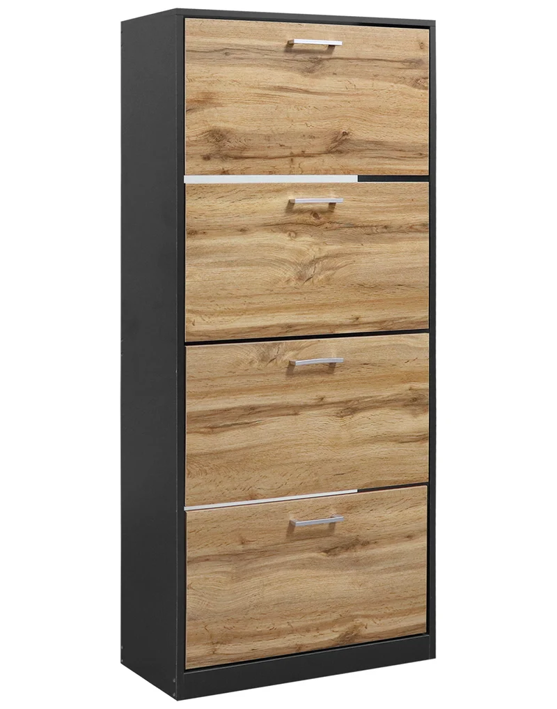 Scarpiera In Legno Con Ante A Ribalta Armadio Salvaspazio Disponibile 3/4 Ante Il Gruppone