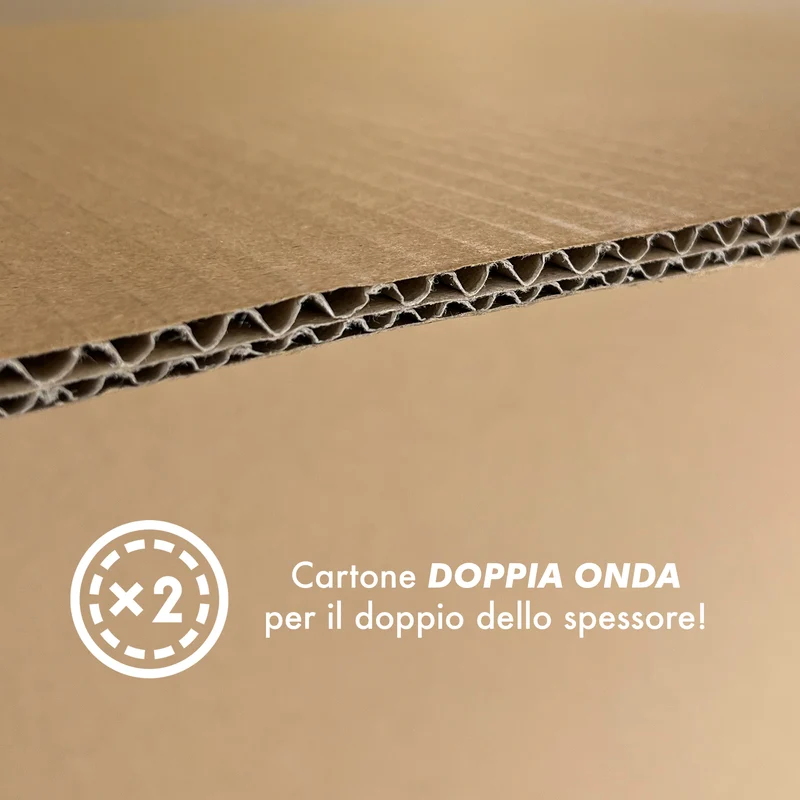 10 Scatoloni Con Maniglie Scatola Cartone A Doppia Onda Per Trasloco Il Gruppone