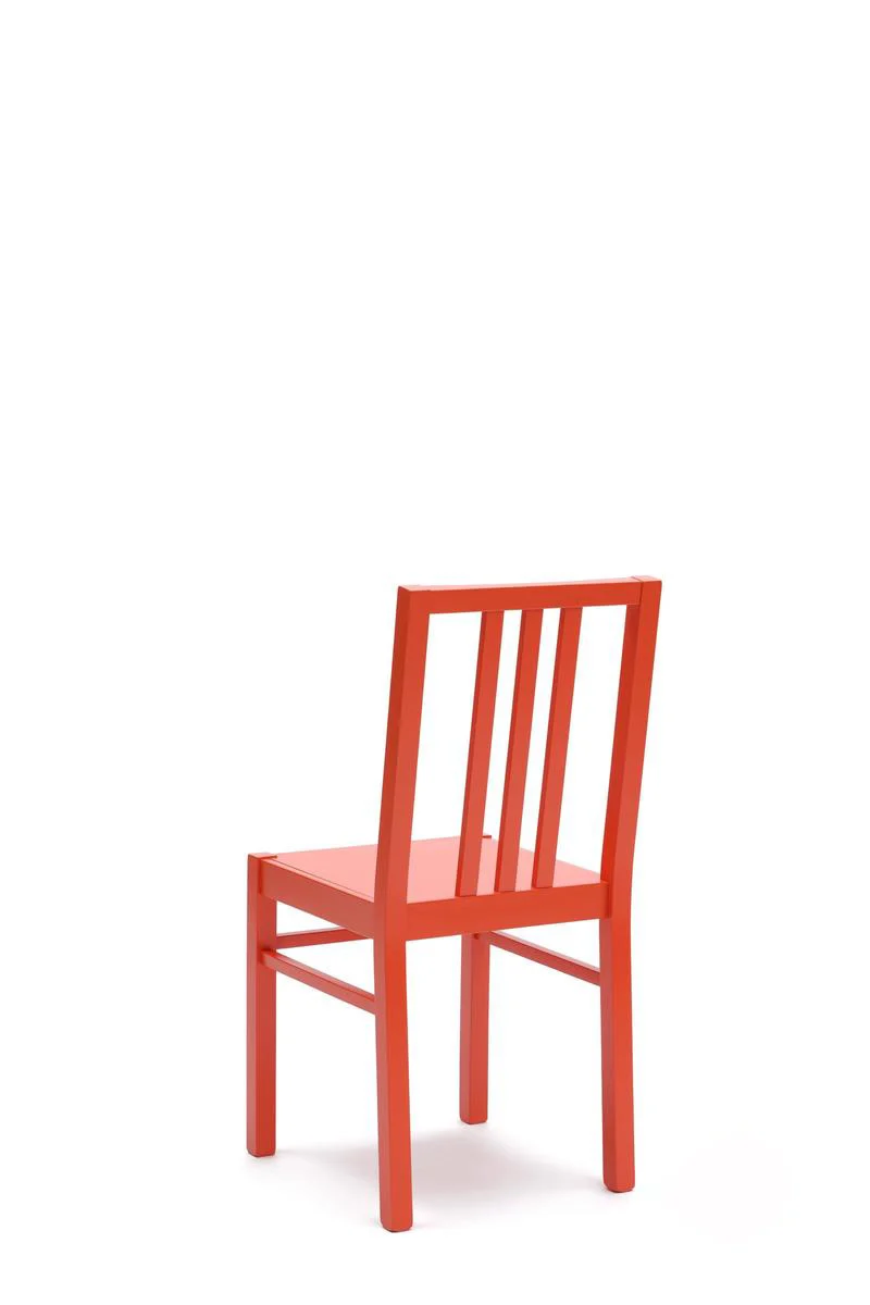 Set da 4 Sedia classica da cucina in legno di faggio laccato - vari colori