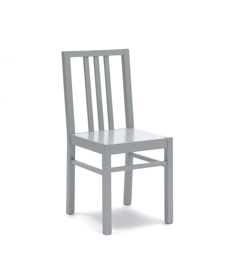 Set da 4 Sedia classica da cucina in legno di faggio laccato - vari colori