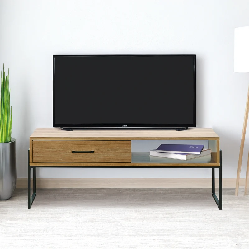 Mobile Porta Tv Stile Industrial Fino 60 Pollici Mobiletto Basso Il Gruppone
