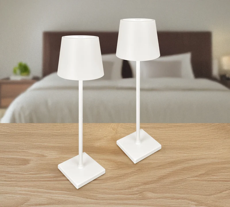 Coppia Di Lampada Da Tavolo LED Set 2 Pezzi Il Gruppone