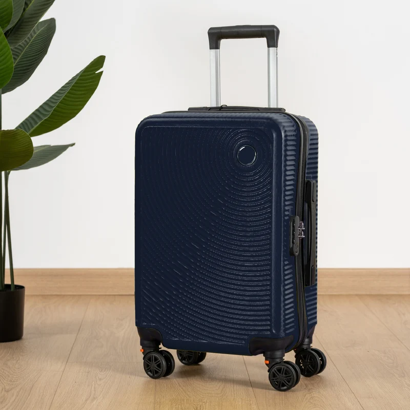 Trolley Bagaglio Mano Rigido Ultraleggero In Abs Con 4 Ruote Il Gruppone