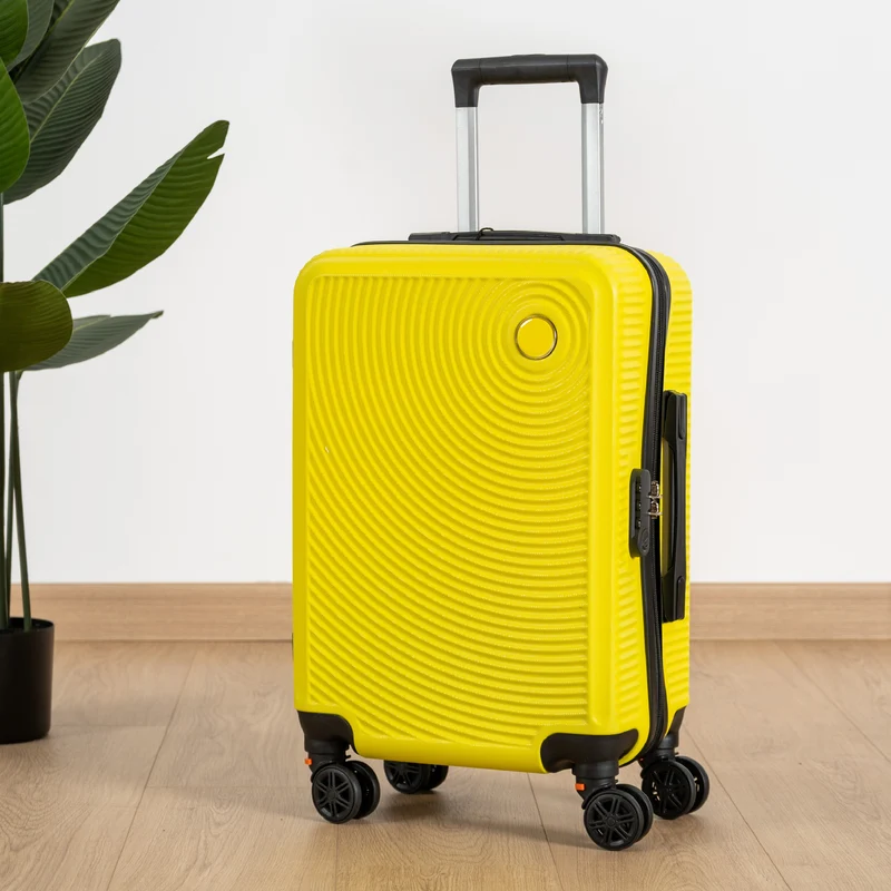 Trolley Bagaglio Mano Rigido Ultraleggero In Abs Con 4 Ruote Il Gruppone