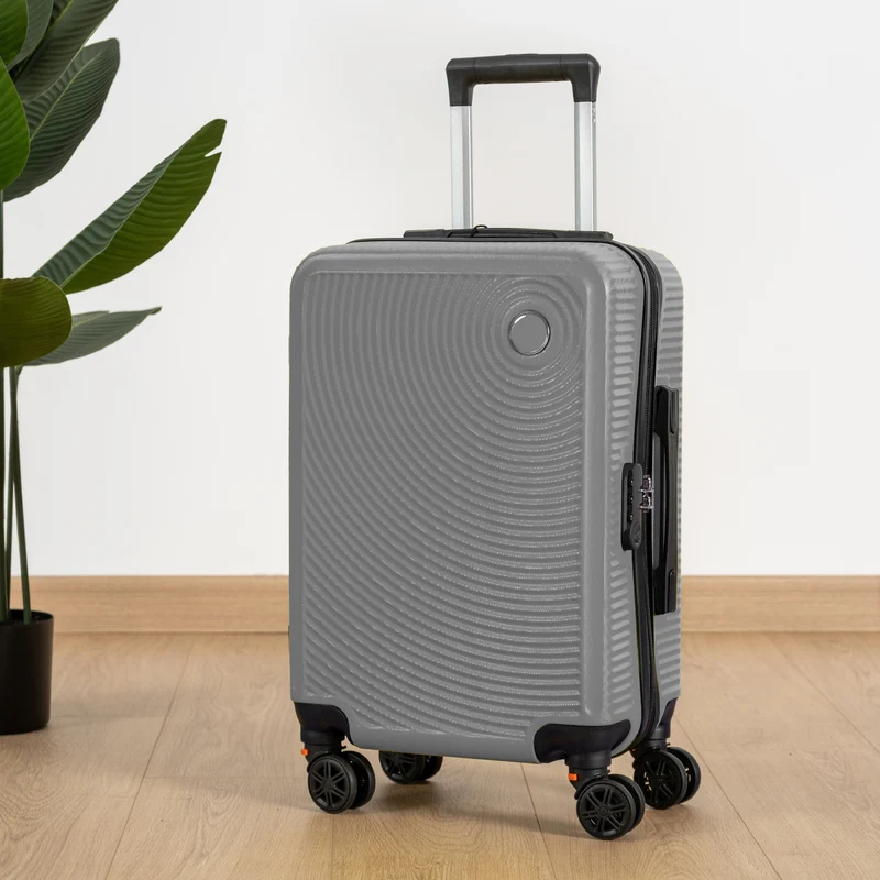 Trolley Bagaglio Mano Rigido Ultraleggero In Abs Con 4 Ruote Il Gruppone