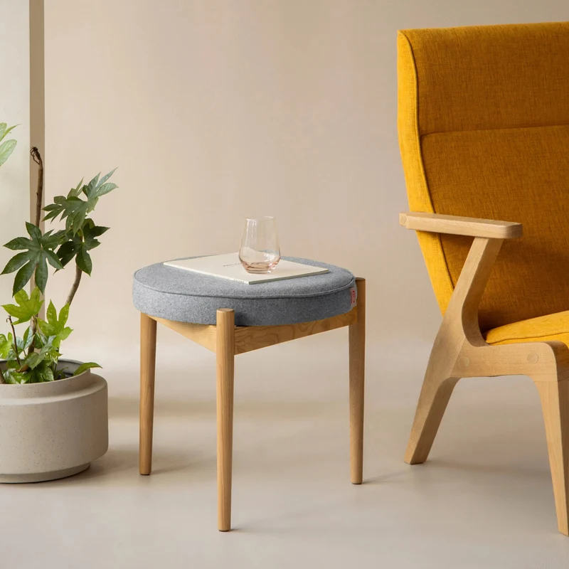 Sputnik Hocker - Wool Line