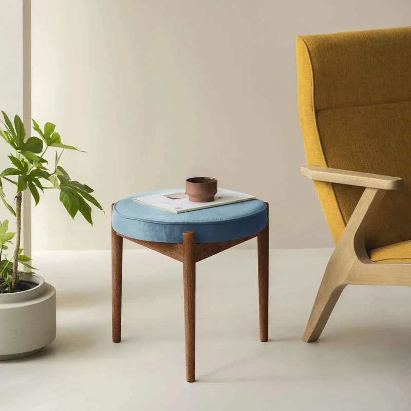 Sputnik Hocker - Velvet Line