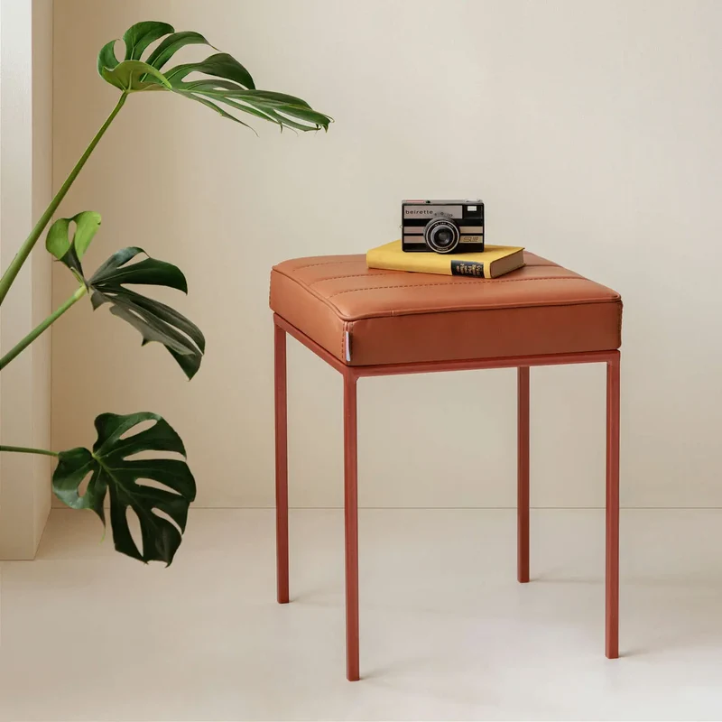 Cube Hocker - Leder