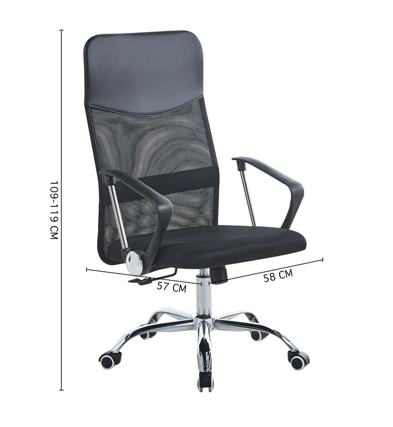 Sedia Da Ufficio In Rete,Elegante,Comoda Regolabile In Altezza,Girevole Il Gruppone