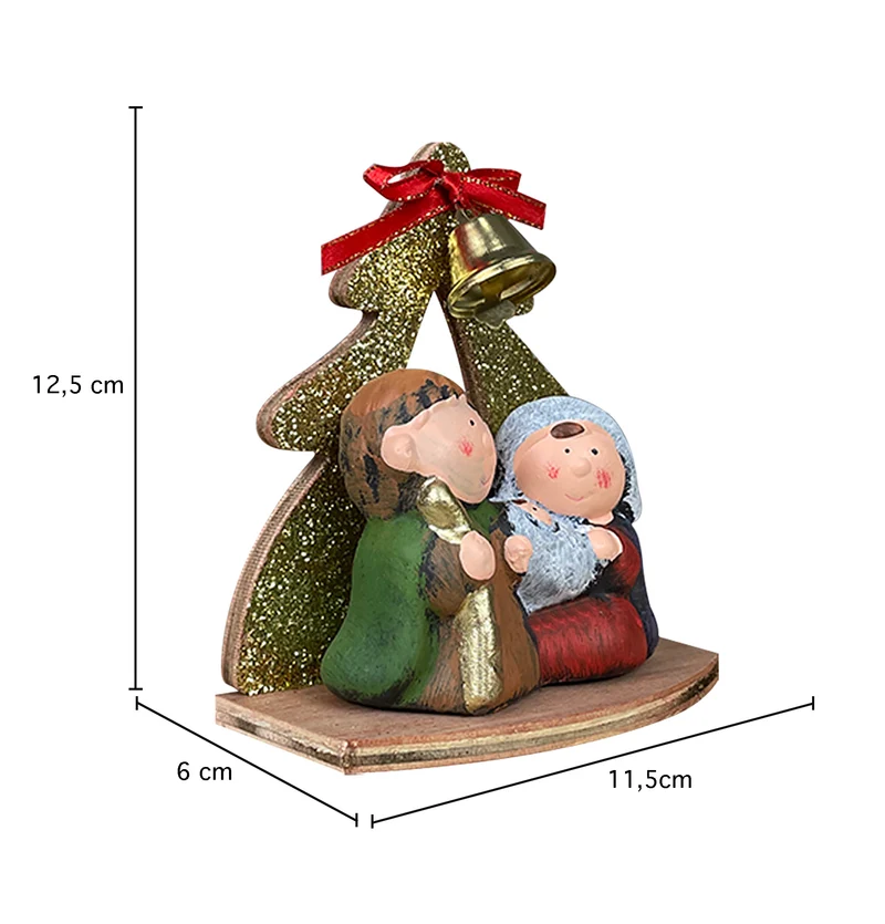 Presepe In Terracotta Statuine Sacra Famiglia Decorate Dipinte A Mano Il Gruppone