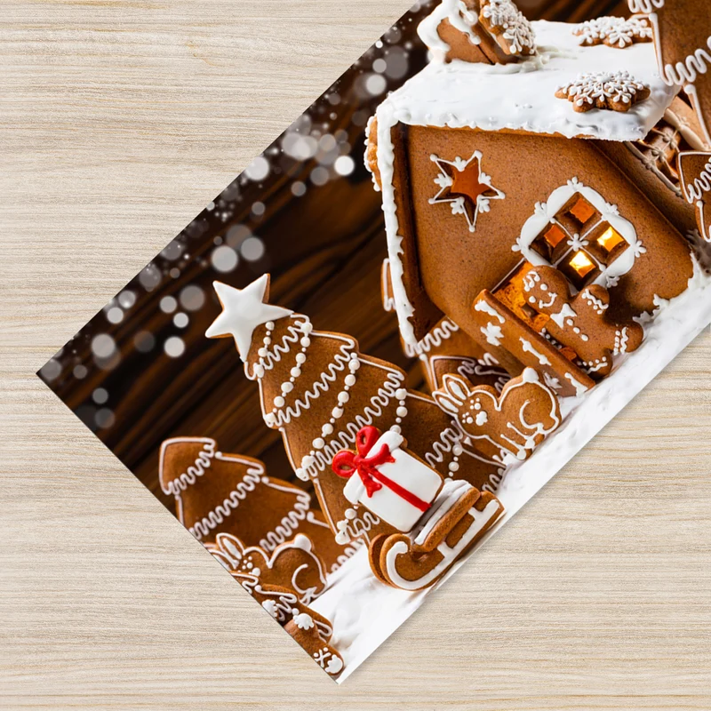 Tappeto Natale Cucina Antiscivolo Made in Italy Natalizia Il Gruppone