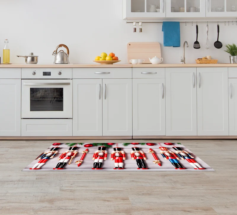 Tappeto Natale Cucina Antiscivolo Made in Italy Passatoia Natalizia Il Gruppone