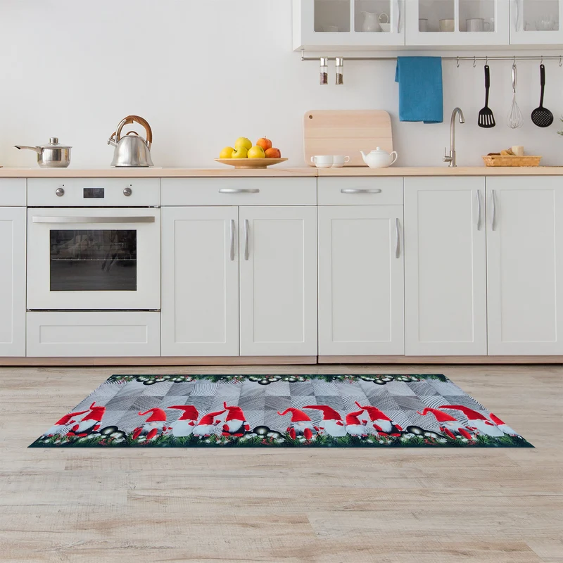 Tappeto Natale Cucina Antiscivolo Made in Italy Passatoia Natalizia Il Gruppone
