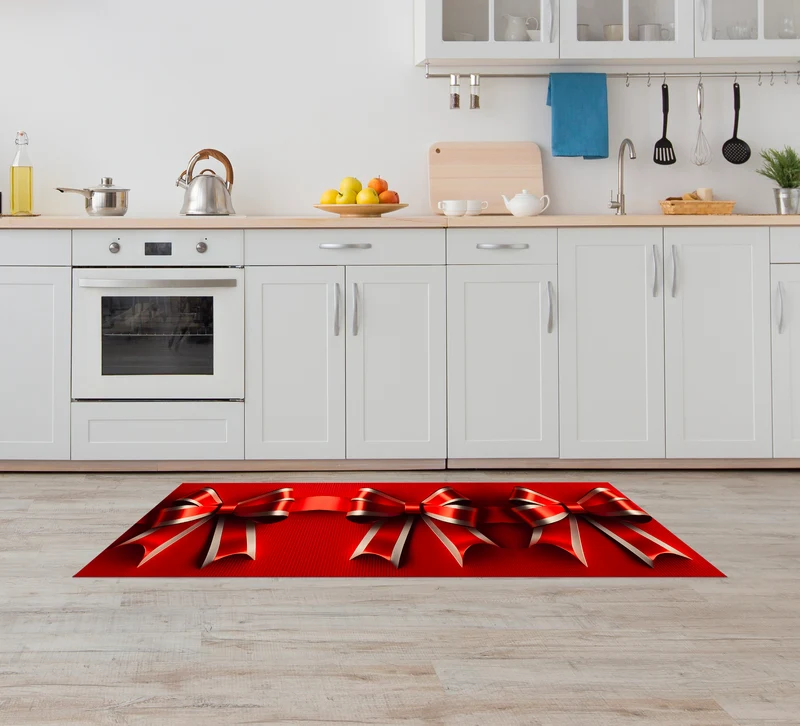 Tappeto Natale Cucina Antiscivolo Made in Italy Passatoia Natalizia Il Gruppone