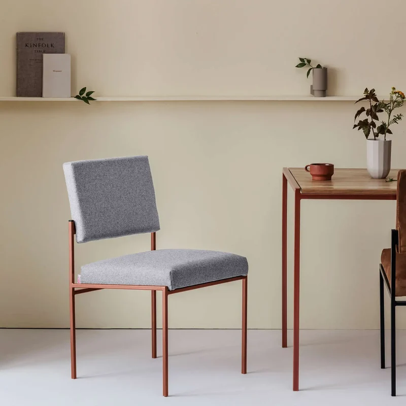 Cube Esstischstuhl - Wool Line