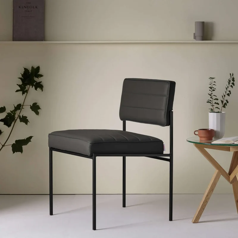 Cube Stuhl 55 - Leder Premium