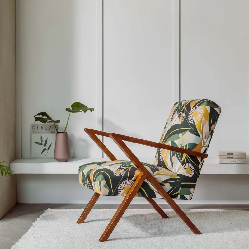 Retrostar Sessel - Spring Flower Yellow