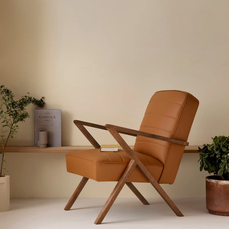 Retrostar Sessel - Leder Premium