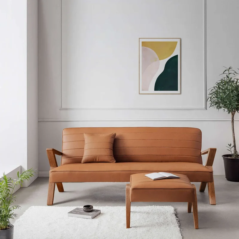 Retrostar 4er Sofa - Leder Premium