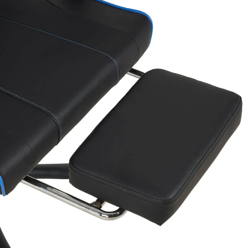 Sedia da Gaming Massaggiante,Sedia Gamer Con Poggiapiedi Il Gruppone