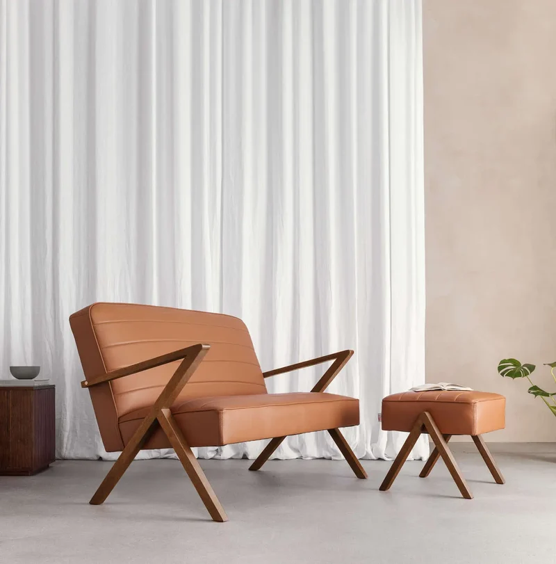 Retrostar 2er Sofa - Leder Premium