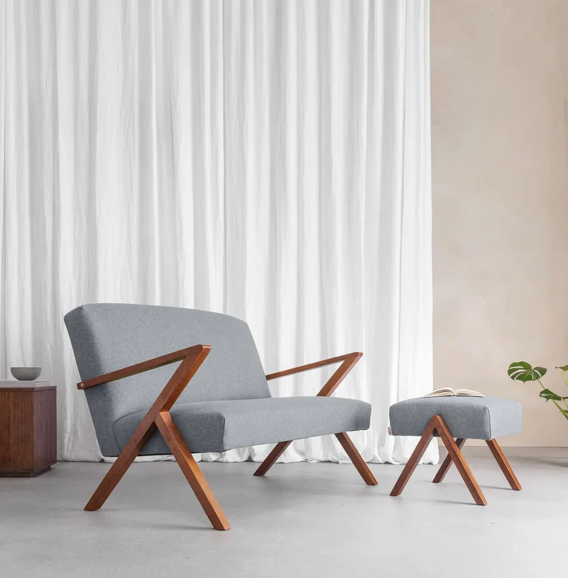 Retrostar 2er Sofa - Wool Line