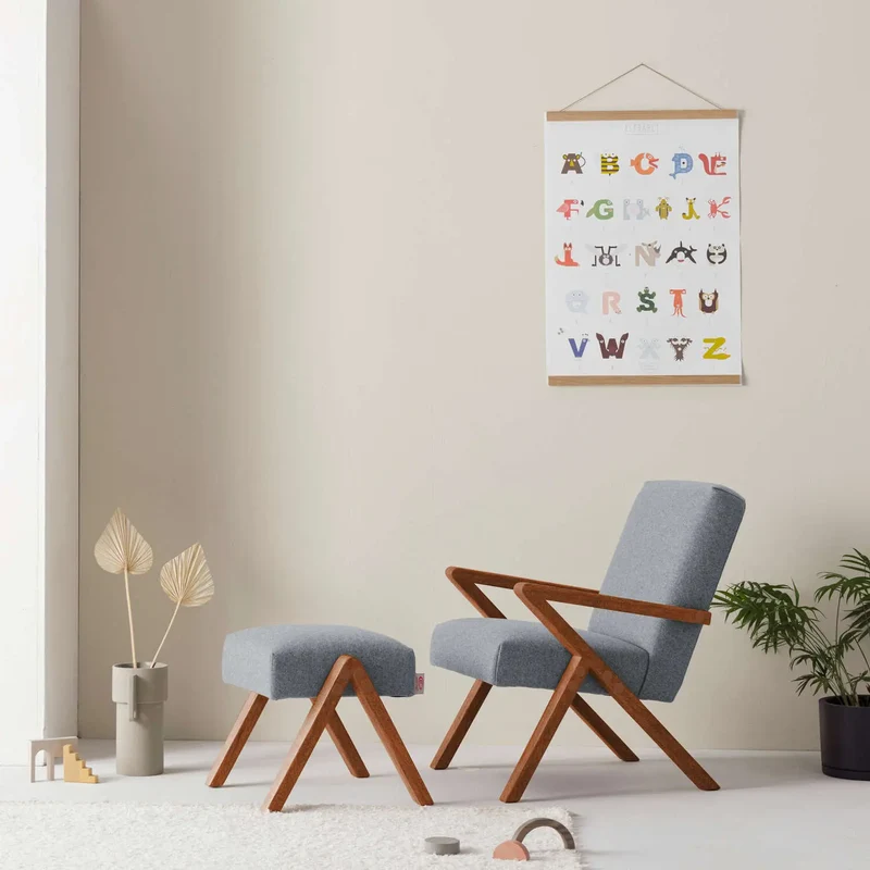 Kinder Retrostar Sessel - Wool Line