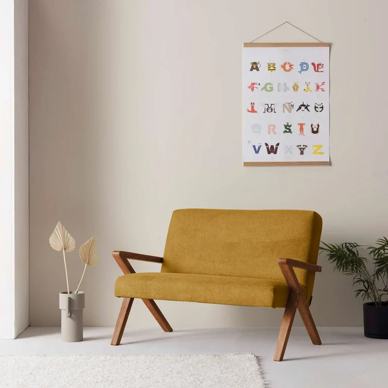 Kinder Retrostar 2er Sofa - Basic Line