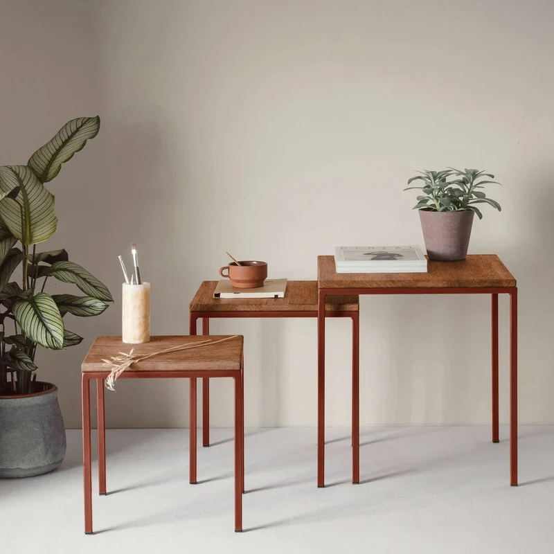 Cube 3er Tisch Set