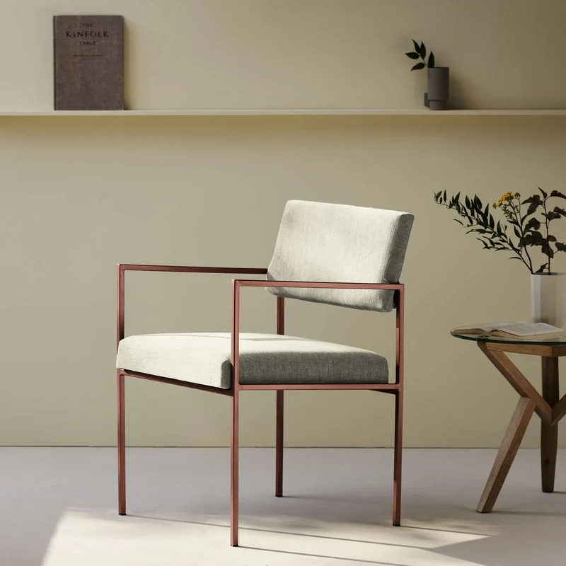 Cube Stuhl 55 mit Armlehnen - New Life