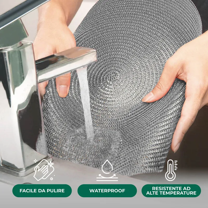 Set 4 Sottopiatti Natalizi Rotondi Ø38 cm Eleganti per Decorare la Tavola Il Gruppone