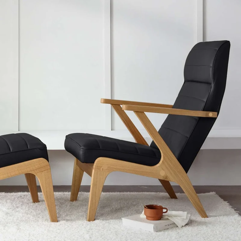 Apollo Lounge Sessel - Leder Premium