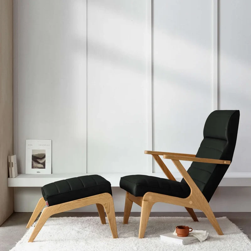 Apollo Lounge Sessel - Leder Premium