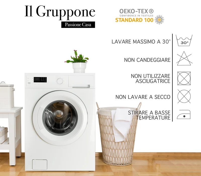 Tovaglia Natalizia in Cotone con Stampa Digitale Varie Fantasie Il Gruppone