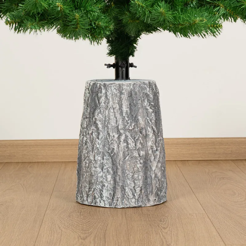 Base Tronco Decorativa per Albero di Natale Finto Ceppo Effetto Legno Il Gruppone