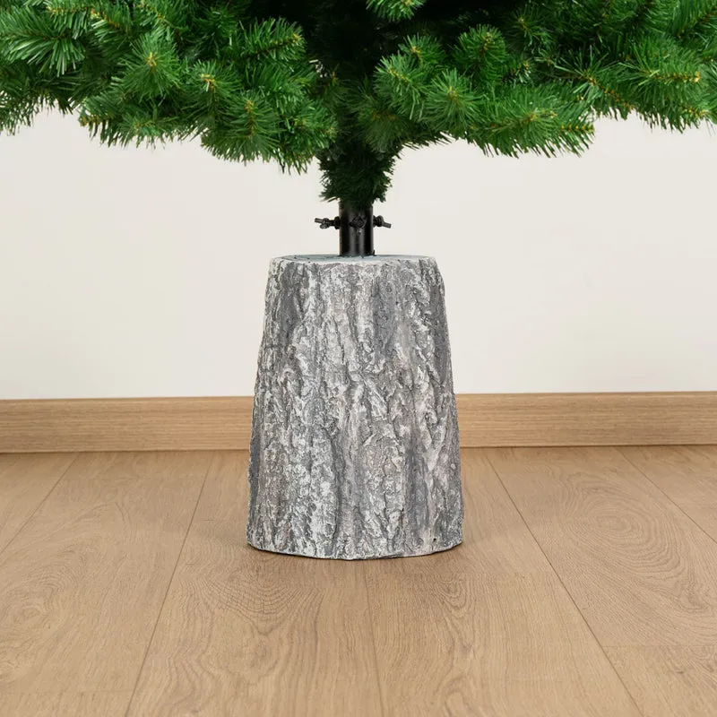Base Tronco Decorativa per Albero di Natale Finto Ceppo Effetto Legno Il Gruppone