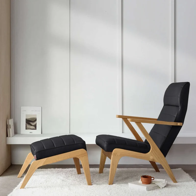 Apollo Lounge Sessel - Leder
