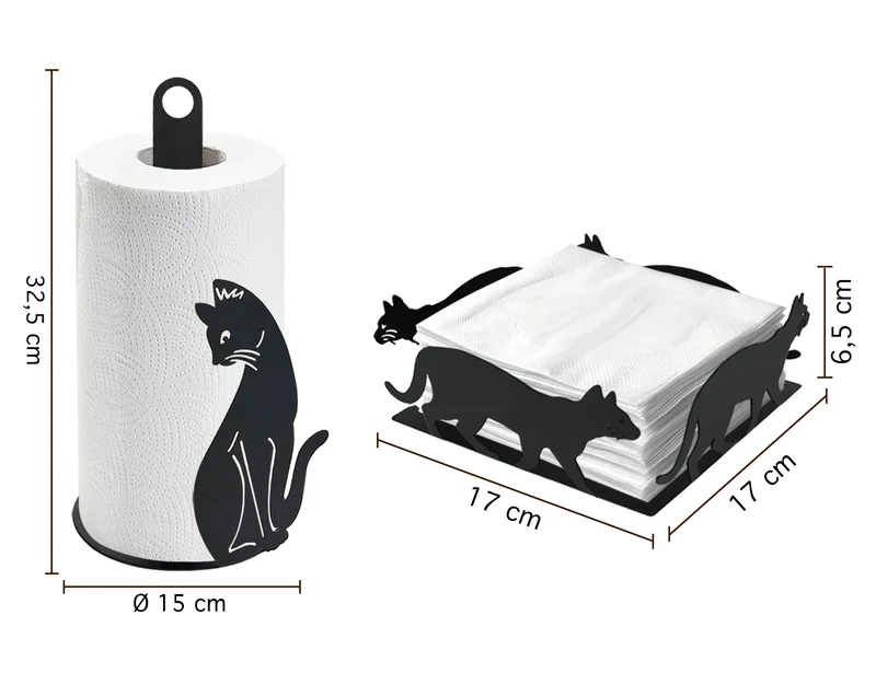 Set Accessori Cucina 2/4 Pezzi Porta Scottex Portatovaglioli Vassoio Grande Da Portata Portafrutta Centrotavola Metallo Design Moderno