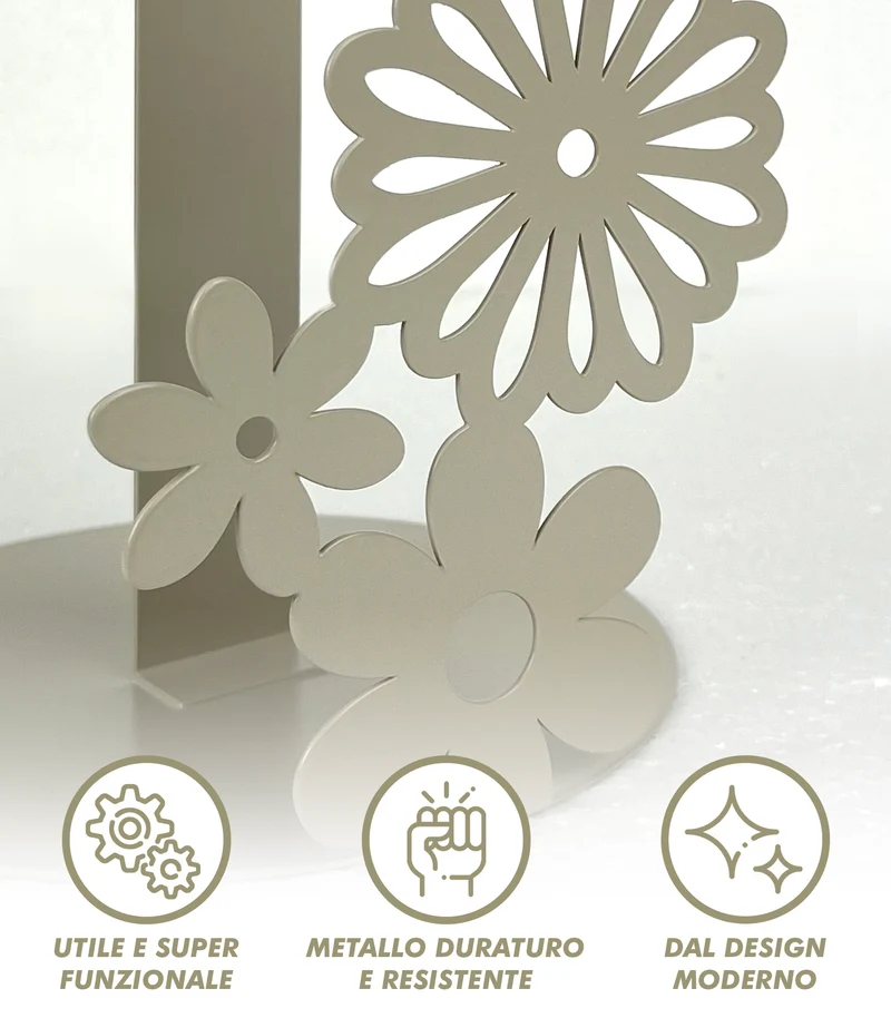 Set Accessori Cucina 2/4 Pezzi Porta Scottex Portatovaglioli Vassoio Grande Da Portata Portafrutta Centrotavola Metallo Design Moderno