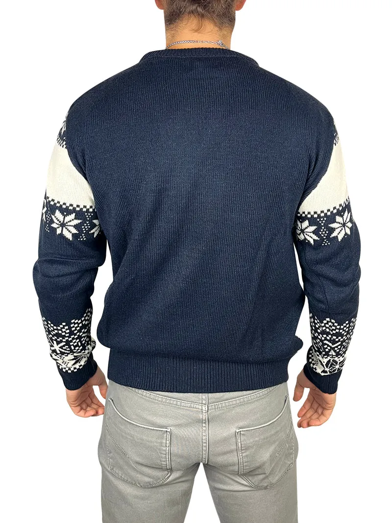 Maglione Natalizio Unisex Uomo Donna Maniche Lunghe Vestibilità Perfetta Senza Prurito Maglioncino Pullover Natale Idee Regalo Maglioni Di Natale Di Coppia Famiglia