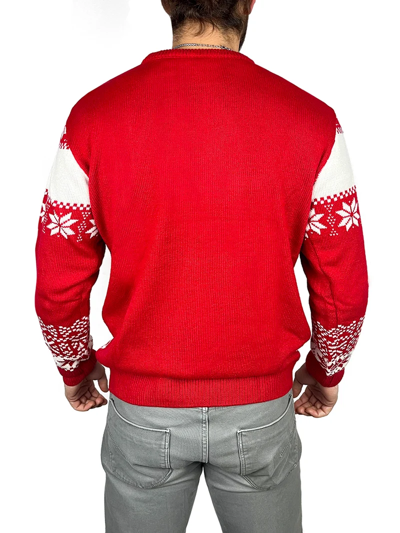 Maglione Natalizio Unisex Uomo Donna Maniche Lunghe Vestibilità Perfetta Senza Prurito Maglioncino Pullover Natale Idee Regalo Maglioni Di Natale Di Coppia Famiglia