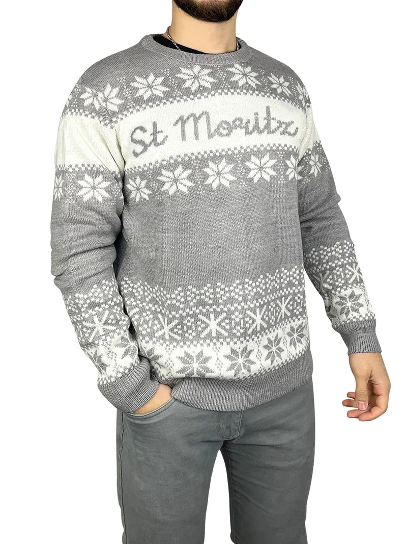 Maglione Natalizio Unisex Uomo Donna Maniche Lunghe Vestibilità Perfetta Senza Prurito Maglioncino Pullover Natale Idee Regalo Maglioni Di Natale Di Coppia Famiglia