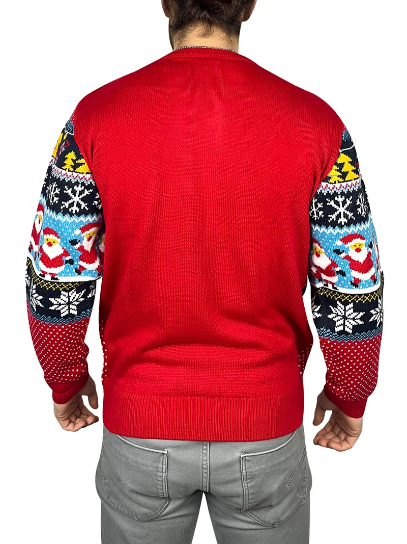 Maglione Natalizio Unisex Uomo Donna Maniche Lunghe Vestibilità Perfetta Senza Prurito Maglioncino Pullover Natale Idee Regalo Maglioni Di Natale Di Coppia Famiglia