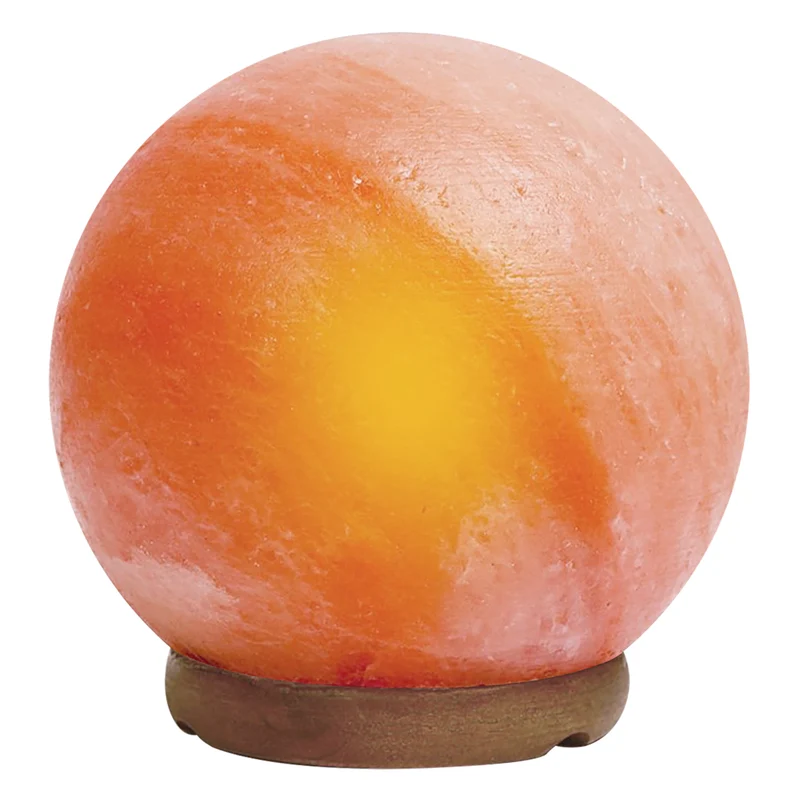 Lampada Di Sale Himalayano Originale Naturale Realizzata A Mano Spina Europea Il Gruppone