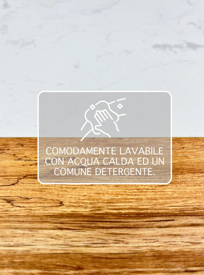Tagliere Rettangolare 38×20 cm Effetto Marmo e Legno Certificato per Alimenti Il Gruppone