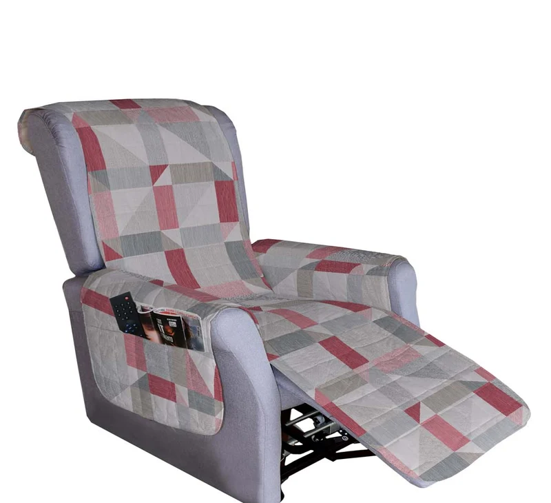 Copripoltrona Trapuntato per Poltrona Reclinabile Relax con Doppie Tasche Made in Italy Il Gruppone