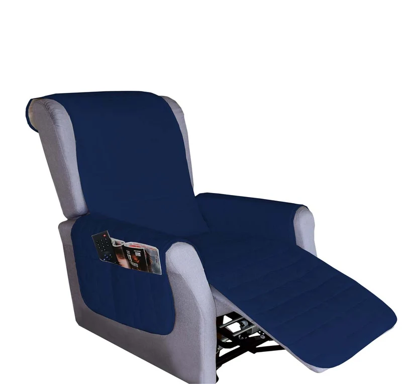Copripoltrona Trapuntato per Poltrona Reclinabile Relax con Doppie Tasche Made in Italy Il Gruppone