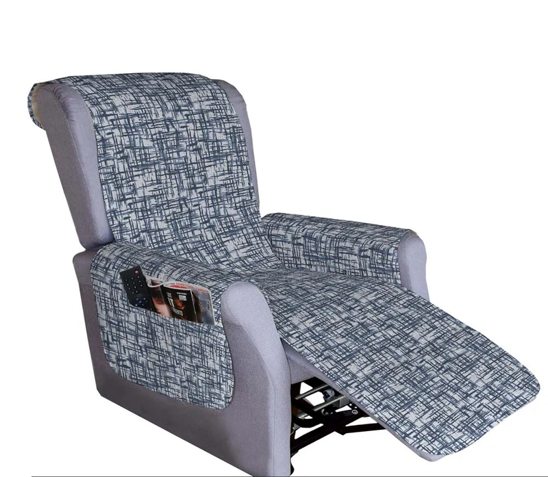 Copripoltrona Trapuntato per Poltrona Reclinabile Relax con Doppie Tasche Made in Italy Il Gruppone