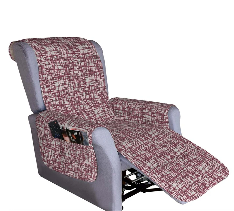 Copripoltrona Trapuntato per Poltrona Reclinabile Relax con Doppie Tasche Made in Italy Il Gruppone